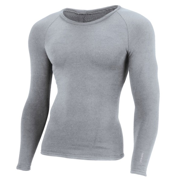  Zerofit Ultimate Heatrub Baselayer Crew Grey